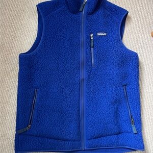 Patagonia Royal Blue Fleece Vest
